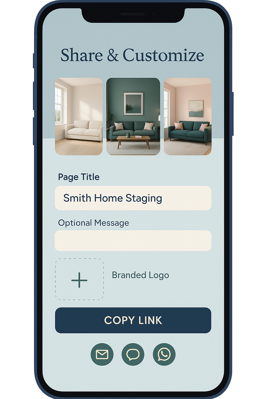 Custom Landing Pages - Each property gets its own showcase page